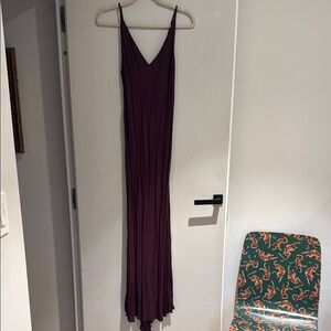Flynn Skye Deep Purple Maxi Dress - Medium - Gorgeous